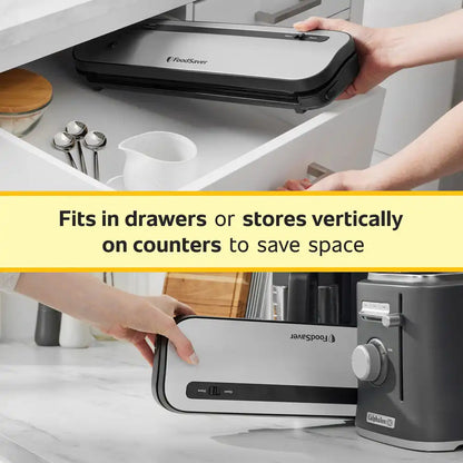 FoodSaver VS1260 Space Saving Vacuum Sealing System