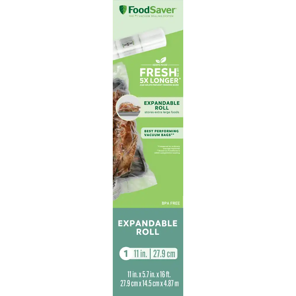 FoodSaver 11" x 16' Expandable Vacuum Seal Roll