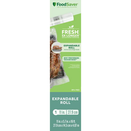 FoodSaver 11" x 16' Expandable Vacuum Seal Roll