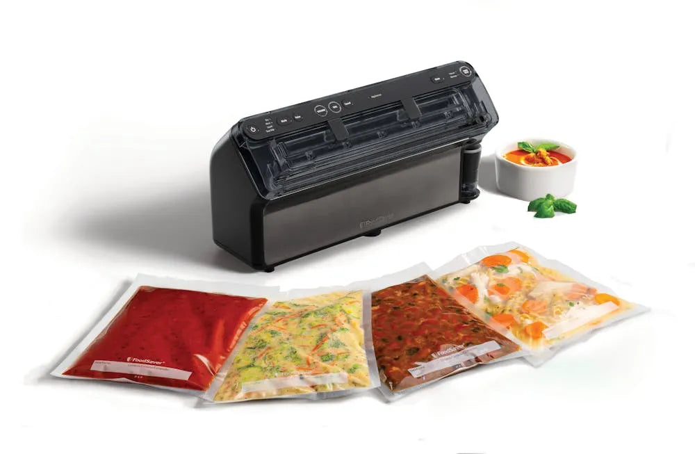 FoodSaver Elite All-in-One Liquid+ Vacuum Sealer, Dark Stainless Steel