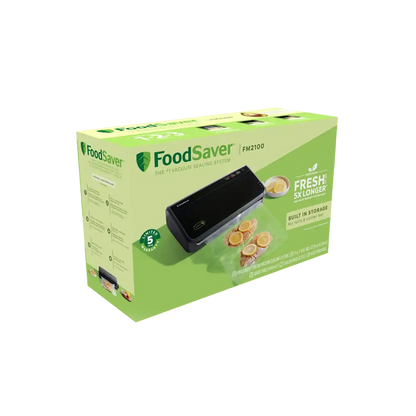 The FoodSaver FM2100 Vacuum Sealing System