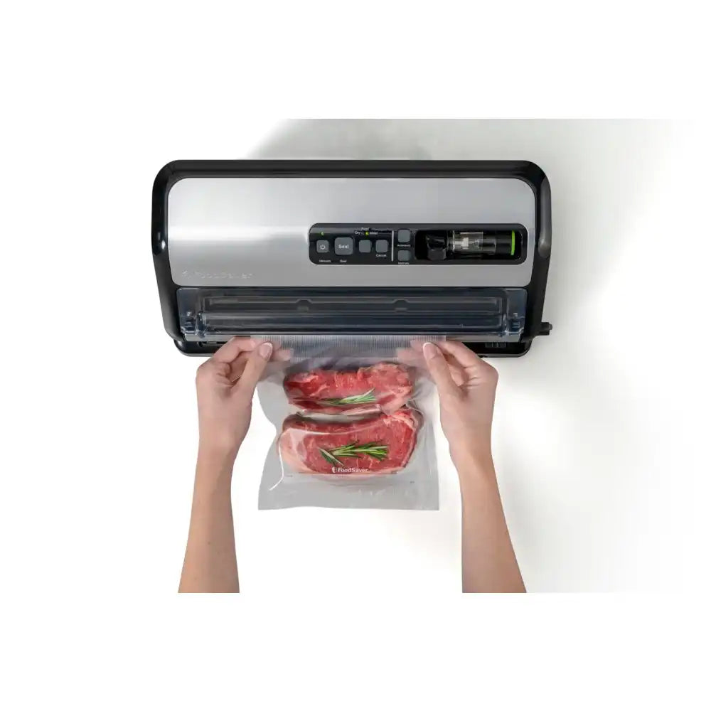FoodSaver FM5200 2-in-1 Automatic Vacuum Sealer Machine with Express Bag Maker