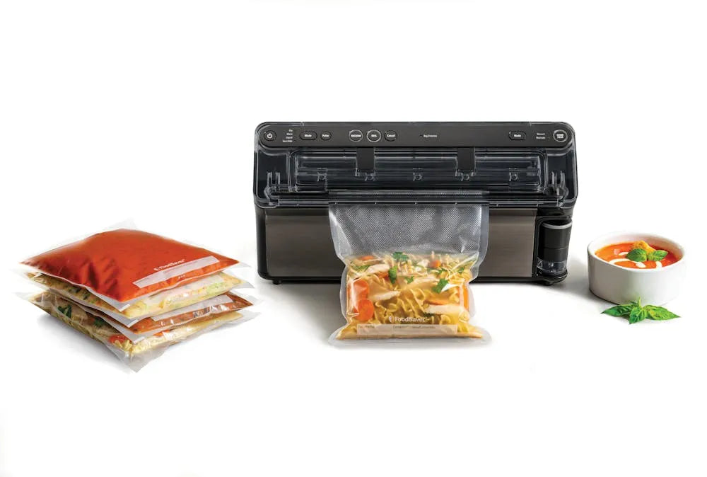 FoodSaver Elite All-in-One Liquid+ Vacuum Sealer, Dark Stainless Steel
