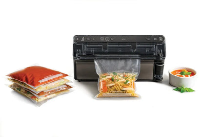 FoodSaver Elite All-in-One Liquid+ Vacuum Sealer, Dark Stainless Steel
