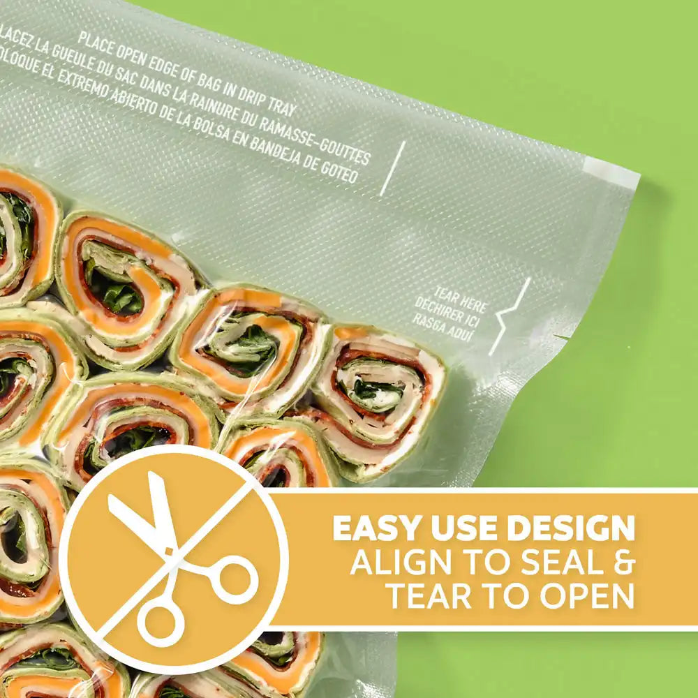 FoodSaver Gallon Pre-Cut Vacuum Seal Bags, 12 Pack