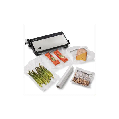 FoodSaver Reusable Quart Vacuum Zipper Bags, for Use with FoodSaver Handheld Vacuum Sealers, 10 Count