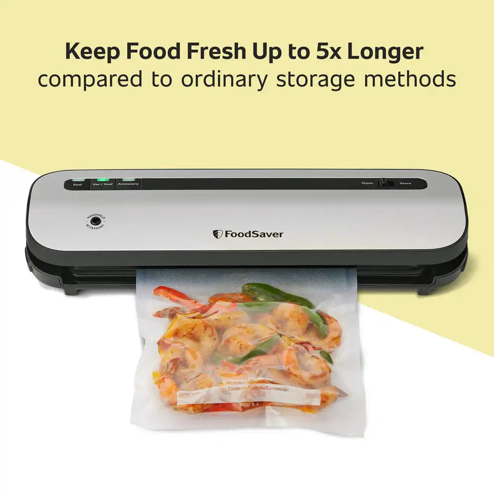 FoodSaver VS1260 Space Saving Vacuum Sealing System