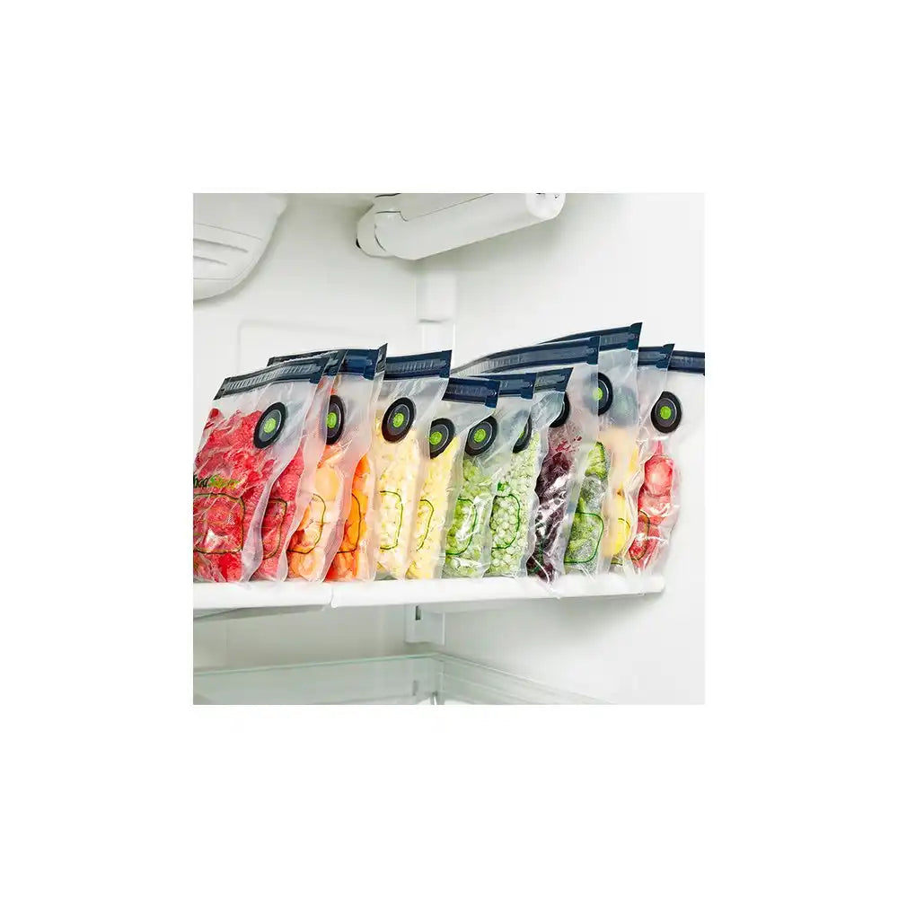 FoodSaver Reusable Gallon Vacuum Zipper Bags, for Use with FoodSaver Handheld Vacuum Sealers, 8 Count