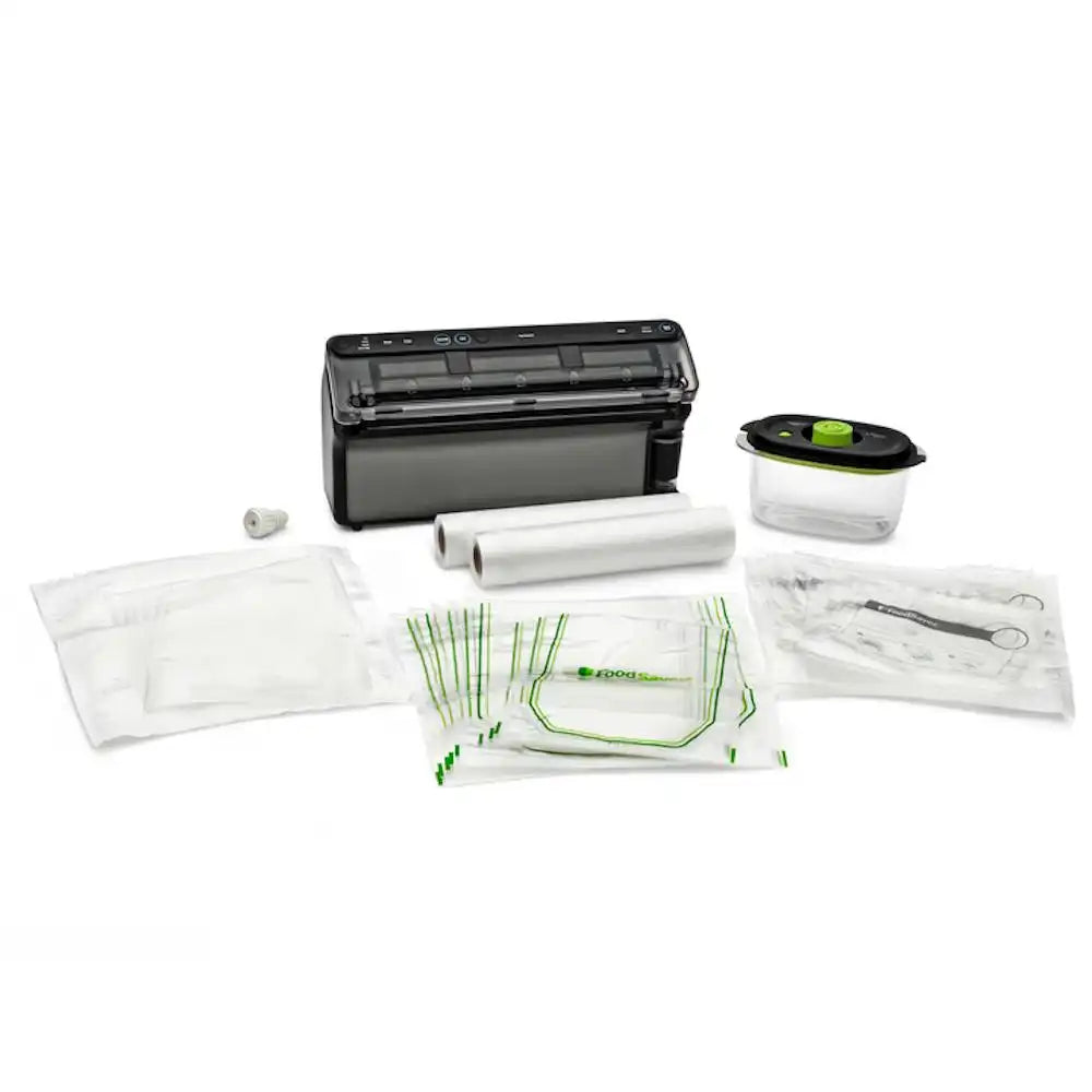 FoodSaver Elite All-in-One Liquid+ Vacuum Sealer, Dark Stainless Steel