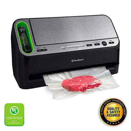 FoodSaver 2-in-1 Automatic Vacuum Sealing System with Starter Kit, v4440, Black Finish