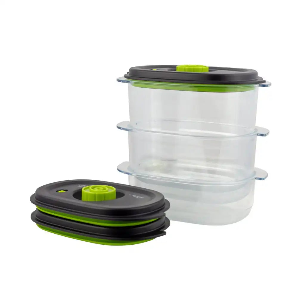 FoodSaver Preserve & Marinate 3 Cup, 5 Cup, & 8 Cup Containers