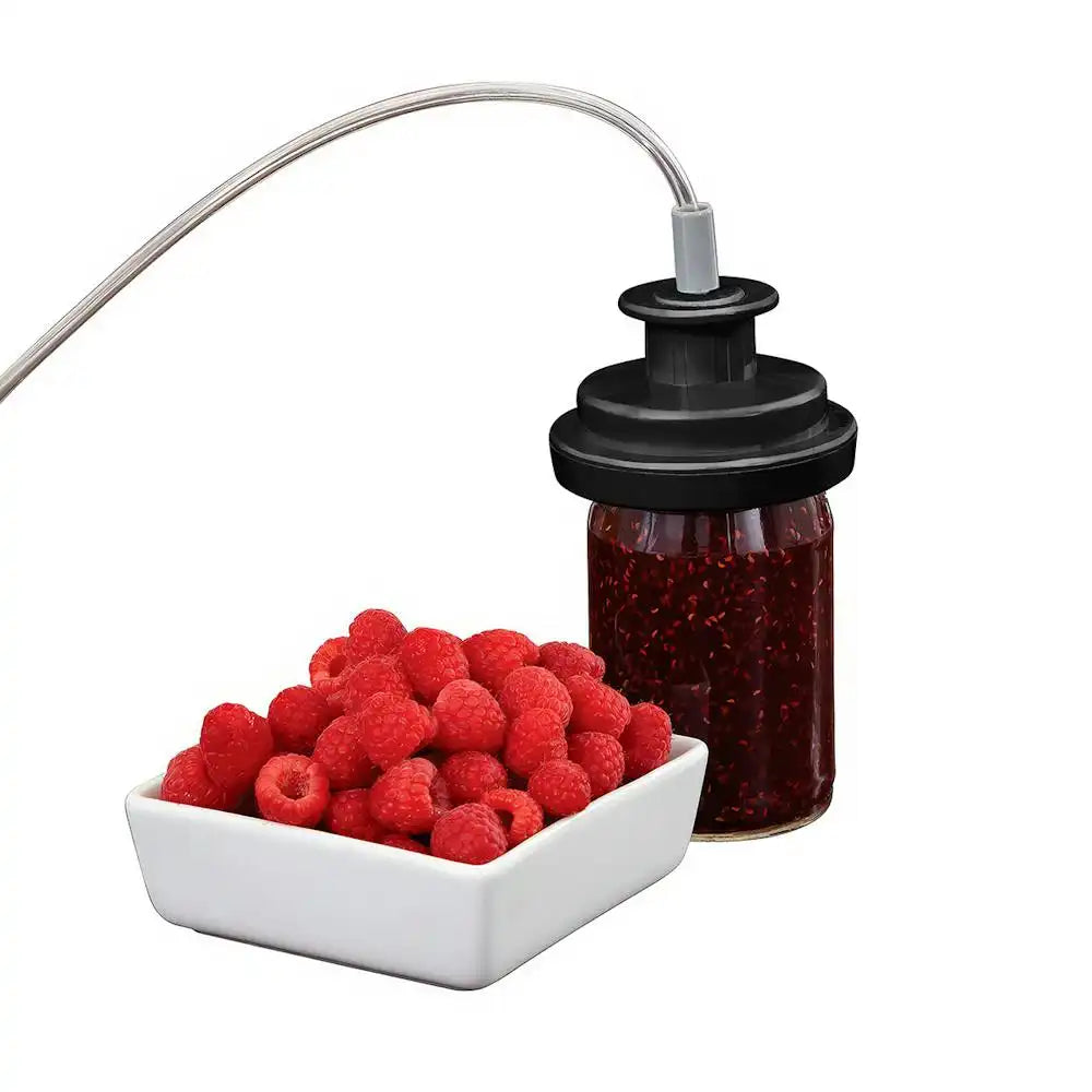 FoodSaver Jar Sealing Kit with Wide-Mouth Jar Sealer, Regular Jar Sealer